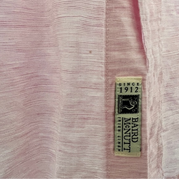 J. Crew Ludlow Baird Mcnutt Irish Linen button down shirt size small - Picture 3 of 4